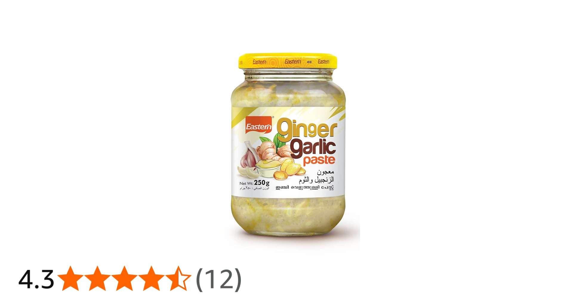 TAYSTEE GINGER GARLIC PASTE 250G